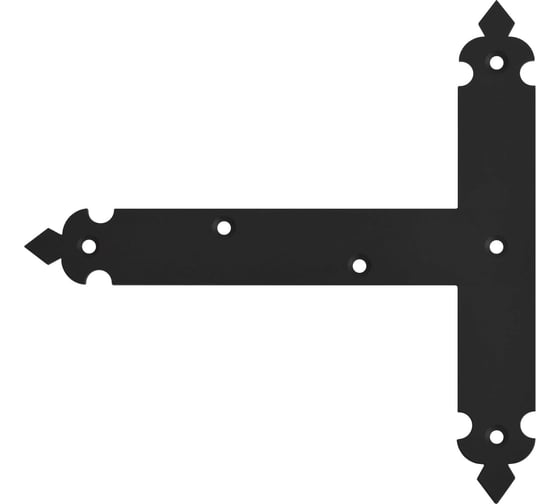 Накладка Т-образная DOMART "Готика" 200x200x30 черный 4660046021597 1