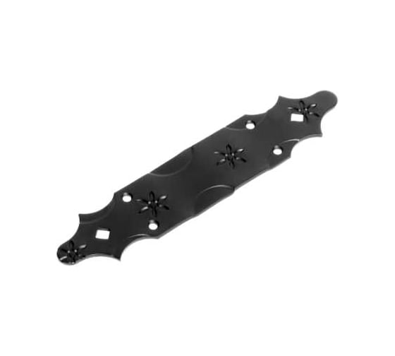 Пластина крепежная DOMART 240x50 кованая черный серия Кострома 4660046007348 1