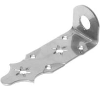 Проушина воротная DOMART 150x50x50 кованая черненое серебро серия Кострома 4660046006822