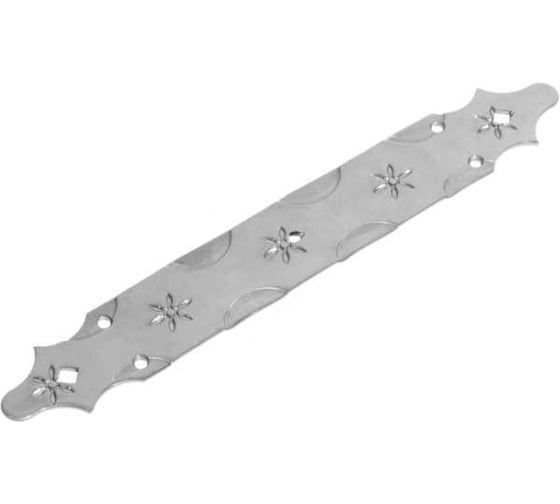 Пластина крепежная DOMART 340x50 кованая черненое серебро серия Кострома 4660046007393 1