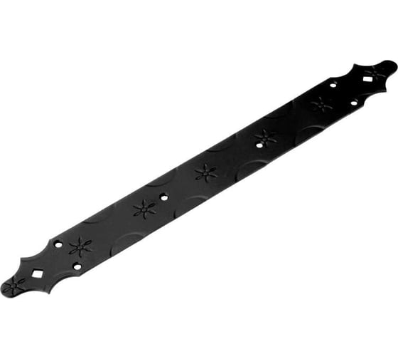 Пластина крепежная DOMART 440x50 кованая черный серия Кострома 4660046007461 1
