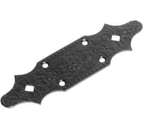 Пластина крепежная DOMART 180x50 кованая черный серия Суздаль 4660046007300