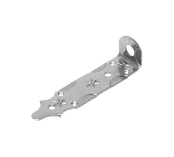 Проушина воротная DOMART 200x50x50 кованая черненое серебро серия Кострома 4660046006884 1