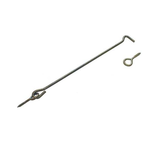 Крючок прутковый DOMART 350 мм мод.2 бронза антик 4620007787092 1