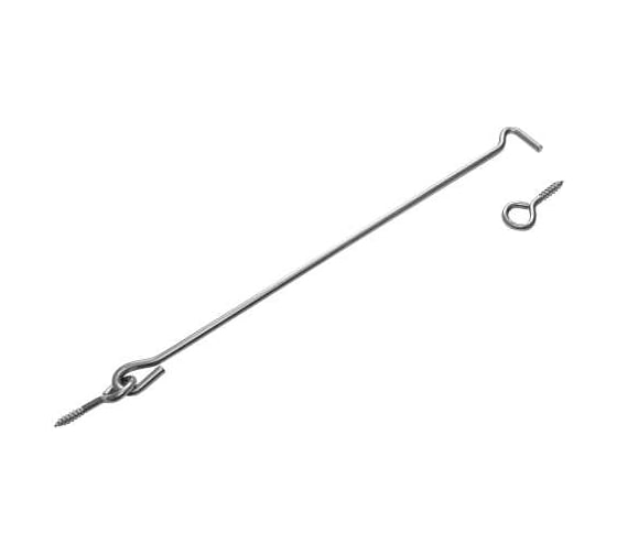 Крючок прутковый DOMART 400 мм мод.2 хром 4620007787238 1