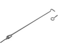 Крючок прутковый DOMART 400 мм мод.2 серый металлик 4620007787245