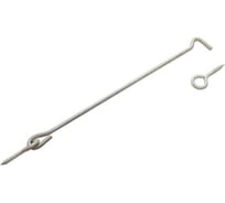 Крючок прутковый DOMART 350 мм мод.2 белый антик 4620007787085