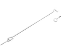 Крючок прутковый DOMART 400 мм мод.2 белый 4620007787177