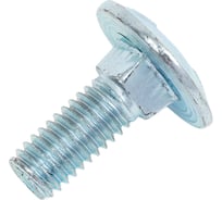 Болт boltnn.ru полукруглая голова квадратный подголовник DIN603 М6х16 8.8 цинк 100 шт 4687207073059