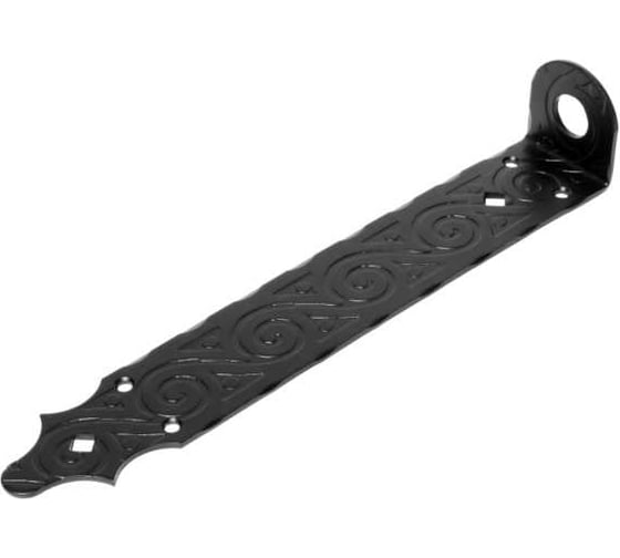 Проушина воротная DOMART 300x50x50 кованая черный серия Ярославль 4660046006983 1