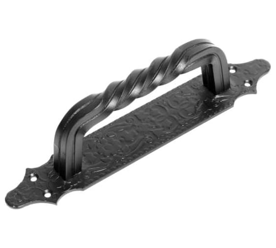 Ручка декоративная DOMART мод.4 (225) кованая черный серия Суздаль 4660046002862 1