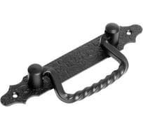 Ручка-скоба DOMART откидная (185) кованая черный серия Суздаль 4660046003173