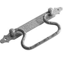 Ручка-скоба DOMART откидная (215) мод.2 кованая черный серия Суздаль 4660046006792