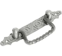 Ручка-скоба DOMART откидная (185) кованая черненое серебро серия Ярославль 4660046003180