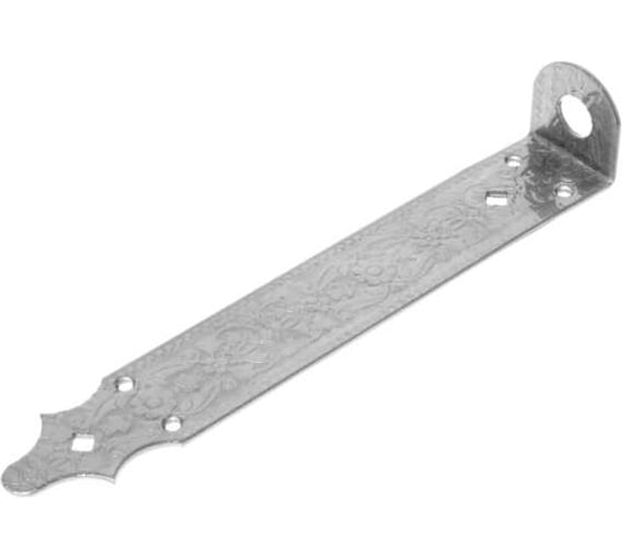 Проушина воротная DOMART 300x50x50 кованая черненое серебро серия Суздаль 4660046006969 1