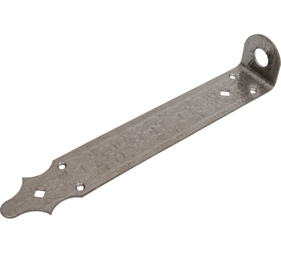 Проушина воротная DOMART 300x50x50 кованая черненое серебро серия Суздаль 4660046006969 1