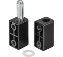 Петля замок.su CL 203-1 / - 30шт цв. Черный винт М5x6 оц. - 4 шт. 0549.30