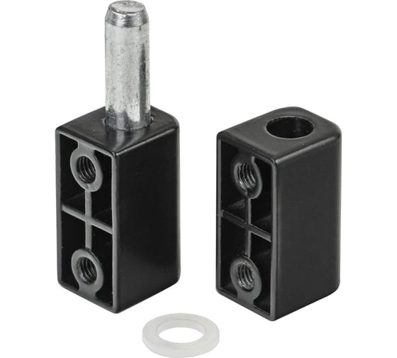 Петля замок.su CL 203-1 / - 30шт цв. Черный винт М5x6 оц. - 4 шт. 0549.30 1