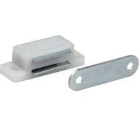 Магнитная защелка замок.su белая - 50шт. 0203.50