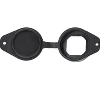 Крышка чехол для почтового замка замок.su 22x20 мм черная C - 100шт. 0222 C.100