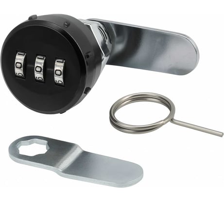 Замок мебельный кодовый замок.su цвет черный - 2шт. 6017-20BL.2