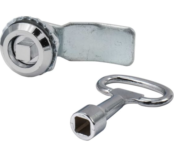 Замок мебельный замок.su MS-705-7 четырехугольник изогнутый ригель - 4шт. 0077.4 1