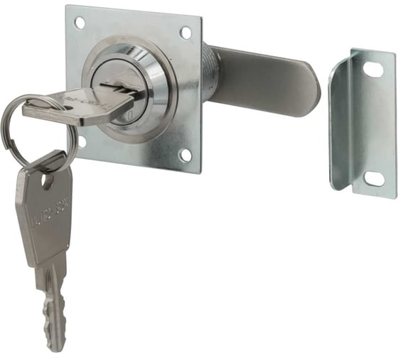 Замок мебельный замок.su ЕвроБокс 4221 90 н/в мас.сис. - 2шт. 0187.2 1