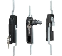 Замок мебельный замок.su MS-1848-3KA/P ригель изогнутый /+8 мм/, английский ключ, мастер 0979 KA/P