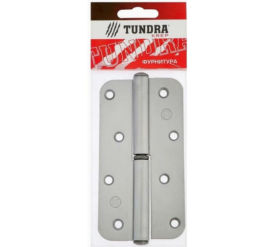 Накладная петля TUNDRA ПН1-130 без покрытия, правая, 1 шт. 5294073