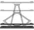 Кронштейн Digis DSM-E2546 поворотно-выдвижной для ТВ 32-55 до 40 кг, 2x2 колена, VESA до 400x400мм, 67-355 мм от стены, наклон -15/+3, поворот +60/-60, коррекция у 129765 7