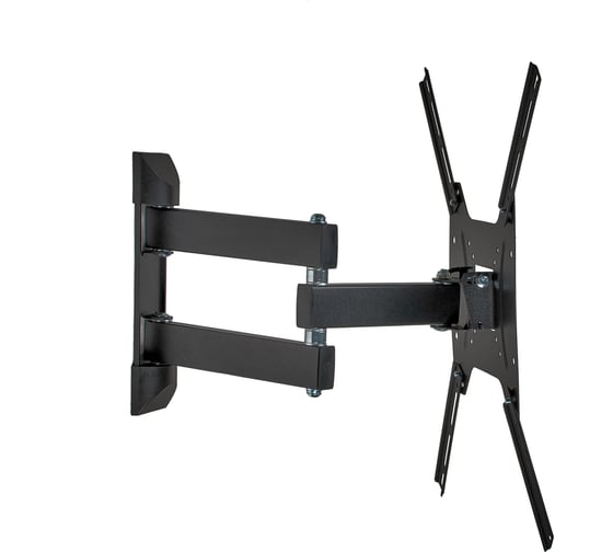 TV-кронштейн KROMAX кр. стал. наст. для TV 15"-55", max 35 кг, 5 ст св., нак. +5-12 OPTIMA-404 black