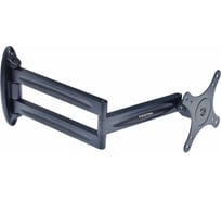 Кронштейн KROMAX black, кр. алюм. наст. для TV 10"-32" max 15 кг TECHNO-11 black