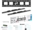 Кронштейн для LED/LCD KROMAX диагональ экрана 32"-90", нагрузка 81 кг STAR-1 black 6