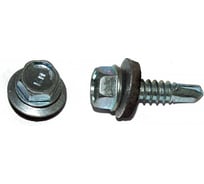 Саморез кровельный КРЕП-КОМП цинк, с шайбой EPDM, 4,8х29 Kn KENNER (250шт) Фасовка ск4829тф