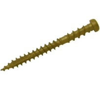 Саморез для террас INFIX обратная резьба 5х80 лам.ц коричн 1000 часов TX 20 50 шт 910253039