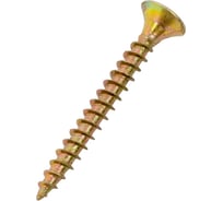 Саморез КРЕП-КОМП желтый цинк POZY 4x35, 80 шт. жд435мф