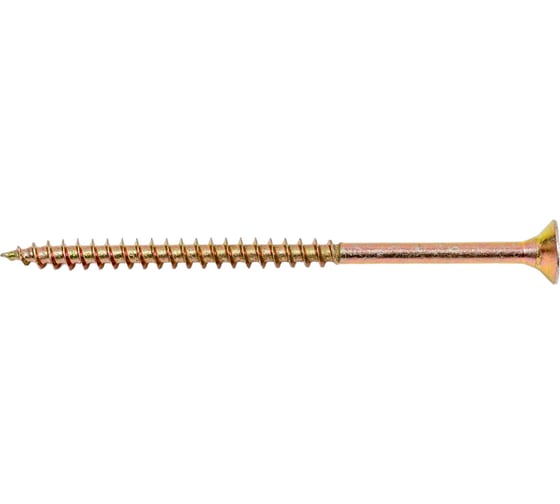 Саморез КРЕП-КОМП желтый цинк POZY 6x100, 5 шт. жд6100мф