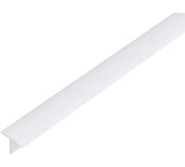Профиль ALBERTS ПВХ, Т-обр., цвет белый, 25x18x2 мм, 2,6 м 485276