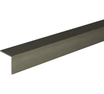 Угол ALBERTS алюм., самокл., цвет темн. нерж., 10x10x1 мм, 1 м 488727