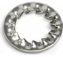 Стопорная шайба ЦКИ DIN 6798 J, М10, зубчатая, Ц, 500 шт. 68155