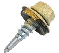 Кровельные саморезы Госкреп КРС, RAL1014, 5,5х25мм, 80шт, тк=16 14-0022239