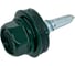 Кровельные саморезы Госкреп КРС, RAL6005, 6,3х19мм, 100шт, тк=16 14-0022209 2