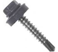 Саморез кровельный Госкреп 4,8х35мм, RAL7004, серые, 250шт, пл.конт 1150мл, тк=6 2-0018394