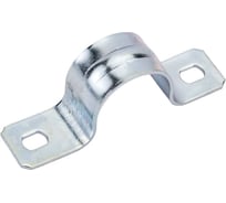 Крепежная двухлапковая скоба Рувинил d 20 мм метал. оцинк. уп.30 шт С21420