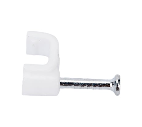 Пластиковая плоская скоба Volsten 5 мм 50 шт. V02-6W-2-05-050 9557