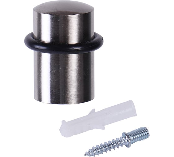 Стопор дверной металлический Larvij 35x35x42 мм, никель, LDS003NI 1