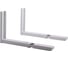 Кронштейн для микроволновки Larvij 363x220x43 мм, белый, L2080WH 1