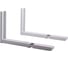Кронштейн для микроволновки Larvij 363x220x43 мм, белый, L2080WH 2
