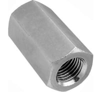 Гайка переходная М8 цинк DIN 6334, 100 шт Крепстор 4665316945337