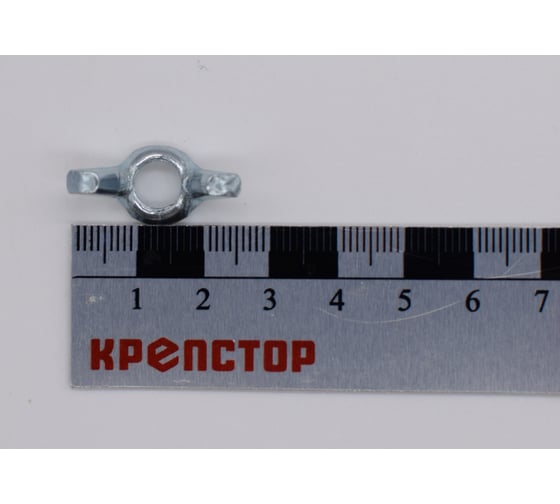 Гайка барашковая М8 цинк DIN 315, 150 шт Крепстор 4665316945696 1